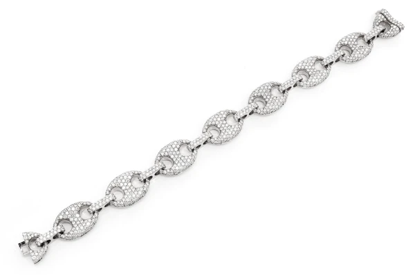 14.5MM Mariner Link Bracelet 14k   11.25ctw