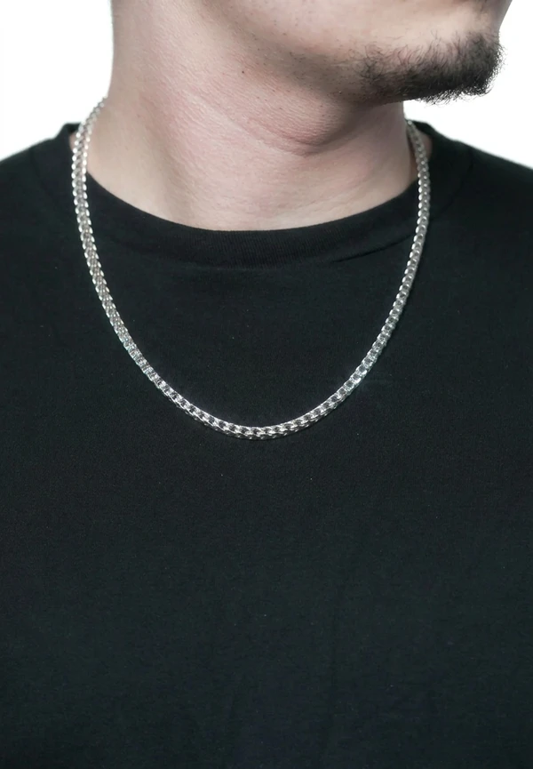 5MM Sterling Silver Franco Chain