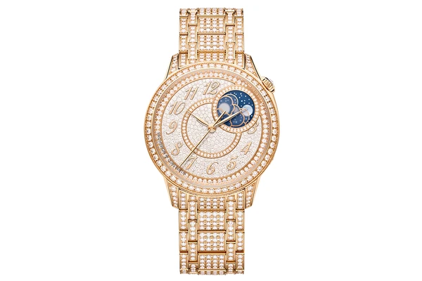 Vacheron Constantin - Égérie Moon Phase Jewellery - 8016f-127r-B977 - Pink Gold (rb877)