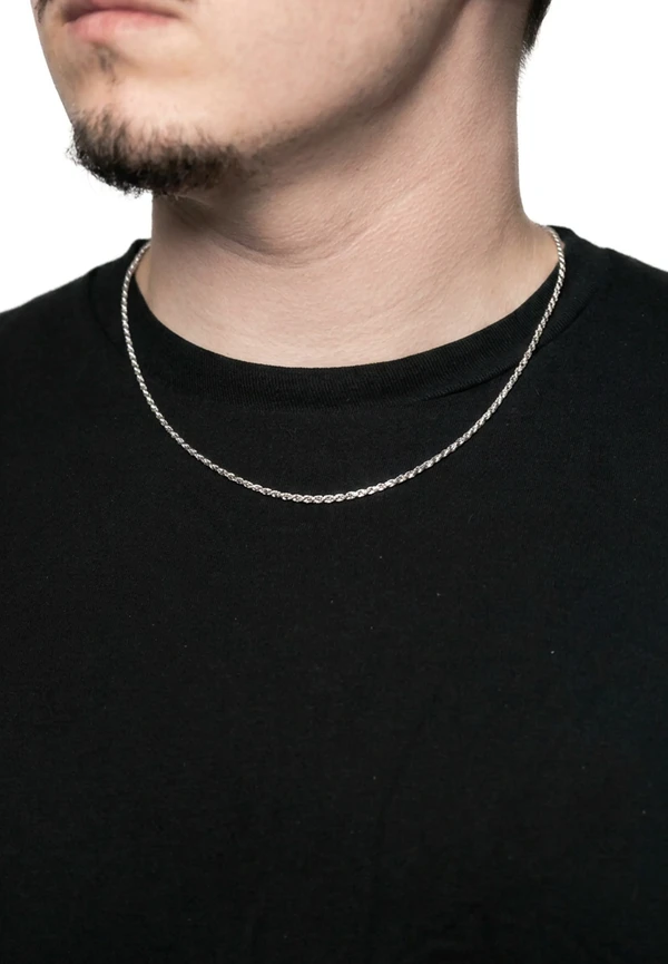 2.5MM Sterling Silver Rope Chain