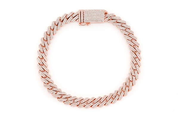 9MM Raised Miami Cuban Link Diamond Bracelet 14k Solid Gold 5.50ctw