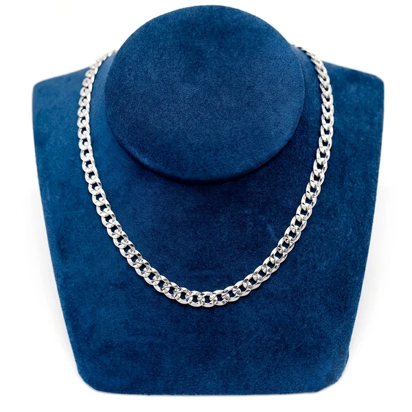 5.5MM Sterling Silver Flat Curb Chain