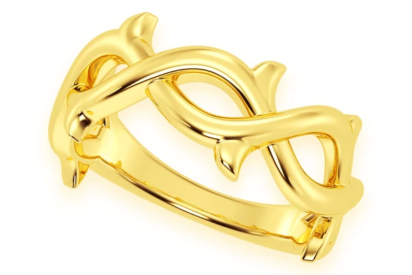 Thorn Ring 14k Solid Gold