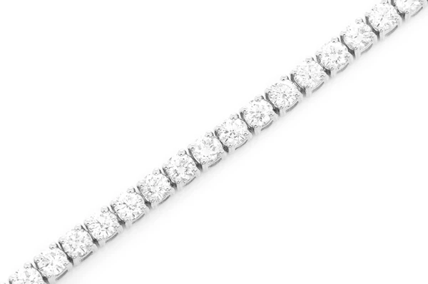 8pt Prong Set Diamond Tennis Bracelet 14k Solid Gold 6.00ctw