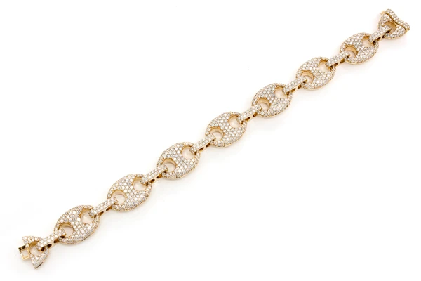 14.5MM Mariner Link Bracelet 14k   11.25ctw