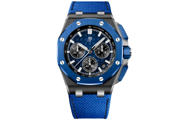 2024 Audemars Piguet - Royal Oak Offshore Selfwinding Chronograph Blue Ceramic - 26420ce.oo.a043ve.01 - Ceramic (rb1853)
