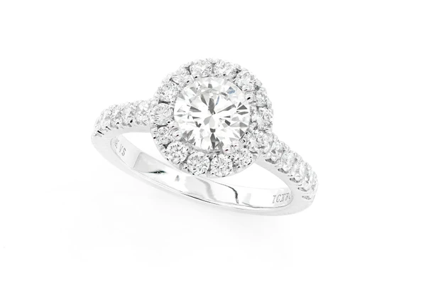 1.00ct Round Solitaire - Diamond Engagement Ring - All Natural