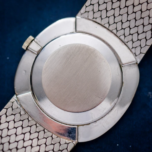 Patek Philippe Ellipse - 33MM - (ref. 3544) - 18k White Gold - Blue Dial - 114.24 Grams