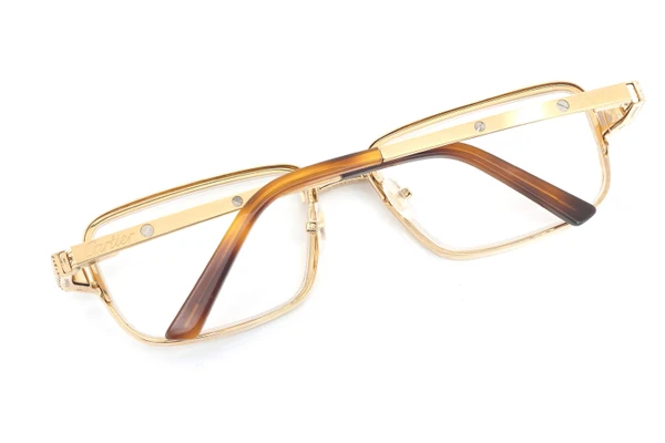 Cartier Glasses Iced Out Diamond Rims - 4.25ctw