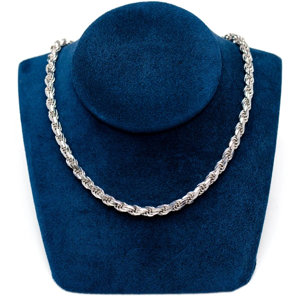 4.5MM Sterling Silver Rope Chain