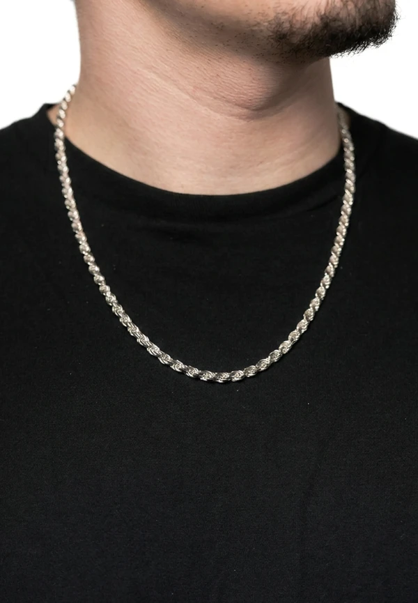 4.5MM Sterling Silver Rope Chain