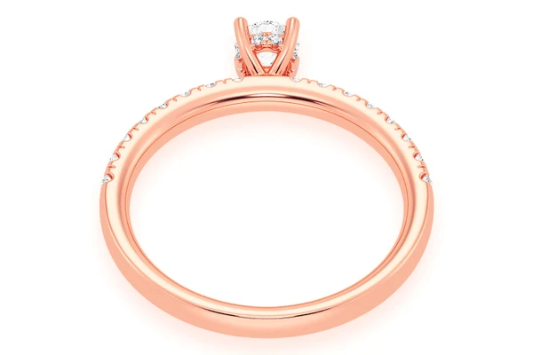 Thinn - .25ctw Round - Diamond Engagement Ring - All Natural