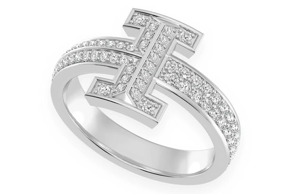 Icebox Icon Diamond Ring 14k Solid Gold 0.50ctw