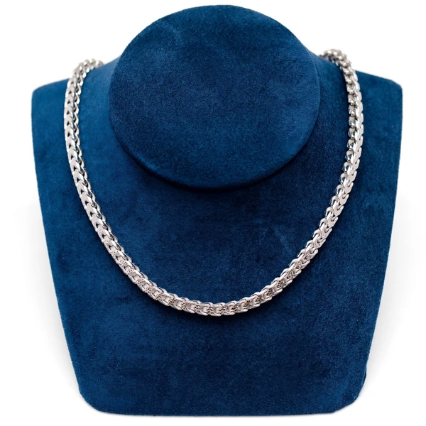 5MM Sterling Silver Franco Chain