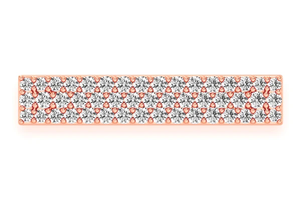 Flat Top Signet Ring 14k Solid Gold .25ctw