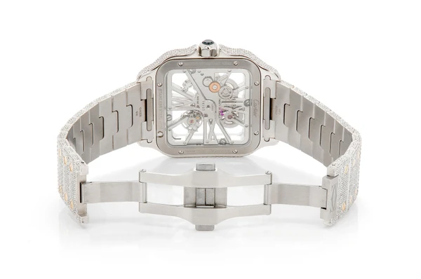 Cartier 時計ボックス Cartier カルティエ カーフレザー ウォッチケース 時計ケース