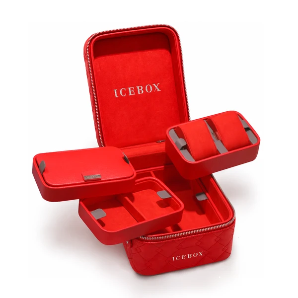 Icebox Leather World Travelers Case Medium