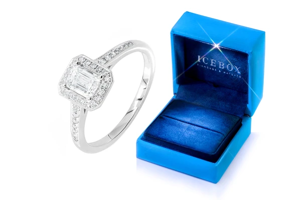 .75ct Emerald Cut - Diamond Engagement Ring - All Natural