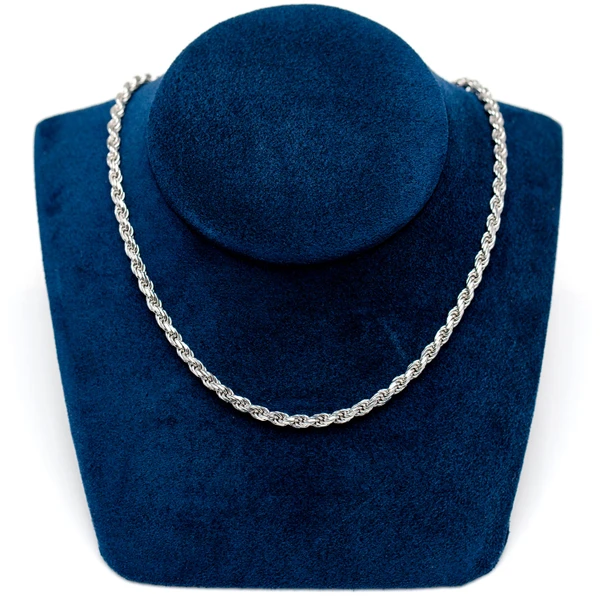 3MM Sterling Silver Rope Chain