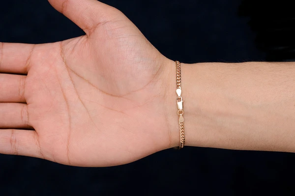 3.5MM Miami Cuban - 14k Solid Gold Bracelet