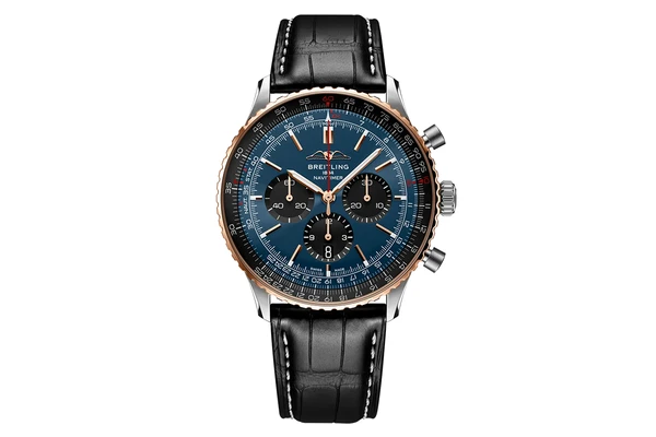 Breitling - Navitimer B01 Chronograph 46 - Ub01372a1c1p1 - Red Gold & Steel (mb297)