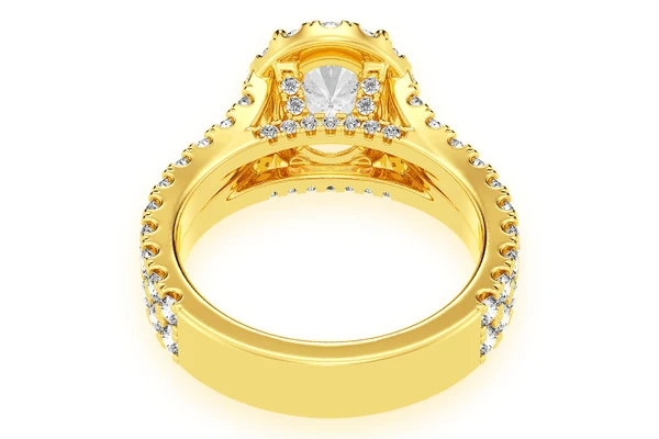 Sphinx - 2.00ct Oval Solitaire - Split Shank - Diamond Engagement Ring - All Natural