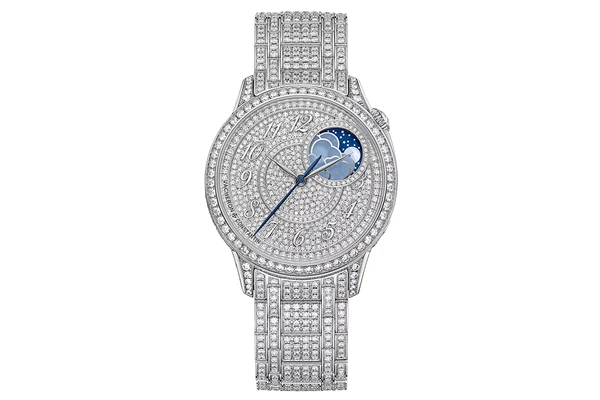 Vacheron Constantin - Égérie Moon Phase Jewellery - 8016f-127g-B499 - White Gold (rb882)