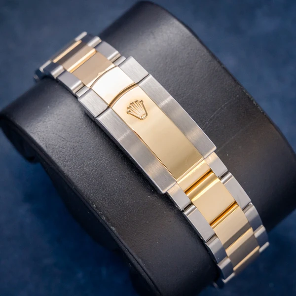 Rolex Datejust 41MM (126303) - Steel & Yellow Gold - Black Diamond Dial