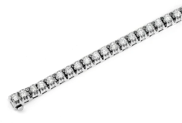 Elevated Prong Set Diamond Tennis Bracelet 14k Solid Gold 4.75ctw