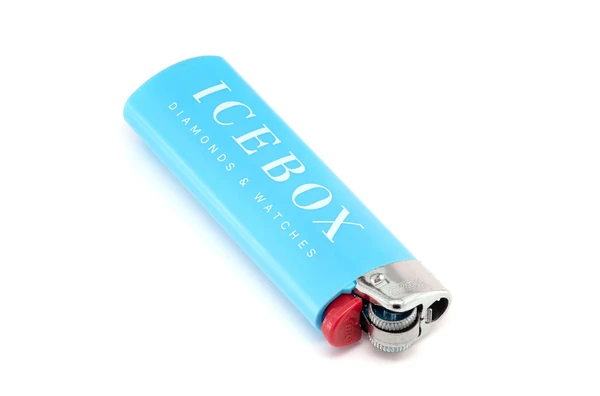 Icebox Set Of 3 Blue Lighters