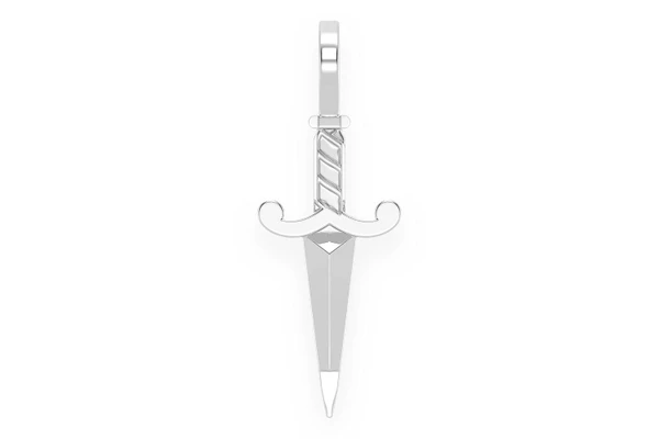 Gold Dagger 14k Solid Gold