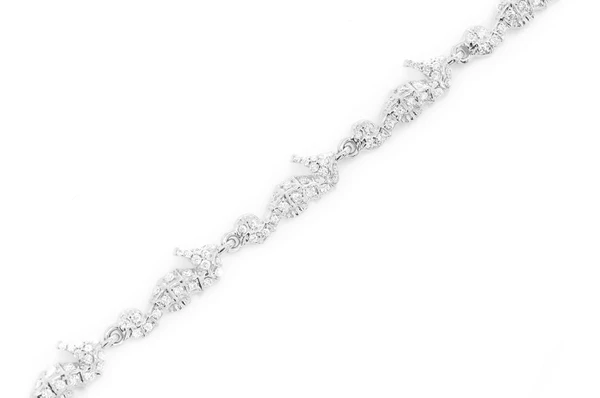 Seahorse Eternity Diamond Bracelet 14k Solid Gold 1.35ctw