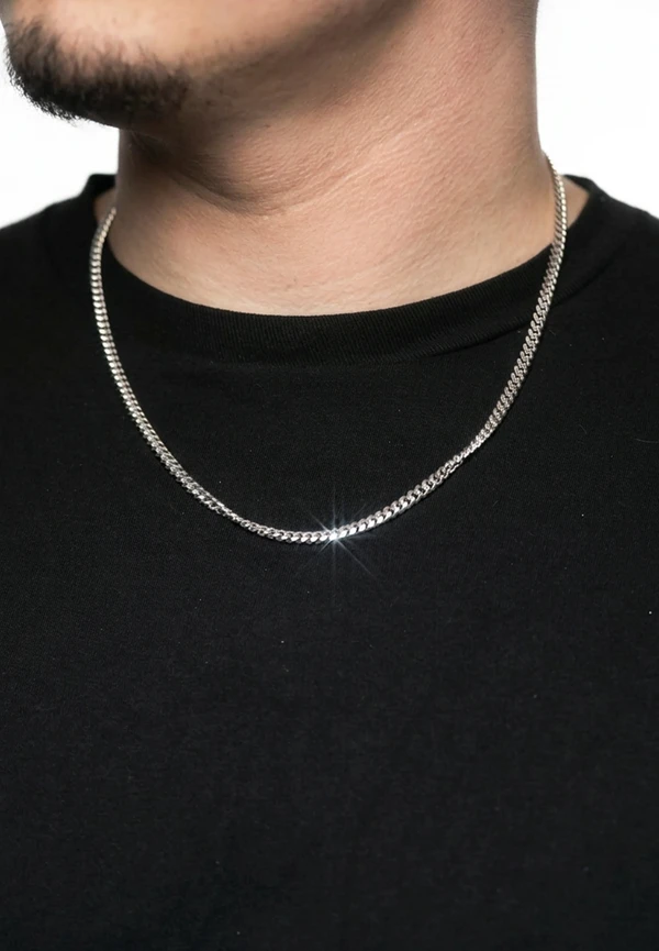3.5MM Sterling Silver Cuban Chain