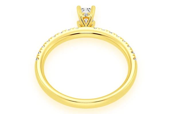 Thinn - 0.25ct Emerald Cut - Diamond Engagement Ring - All Natural