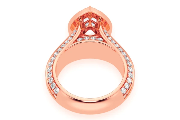 1.50ct Pear Solitaire - Diamond Engagement Ring - All Natural