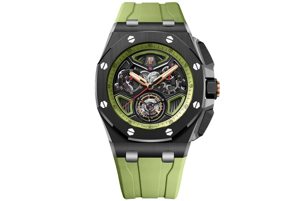 Audemars Piguet - Royal Oak Offshore Selfwinding Flying Tourbillon Chronograph - 26622ce.oo.d062ca.01 - Ceramic (rb1033)