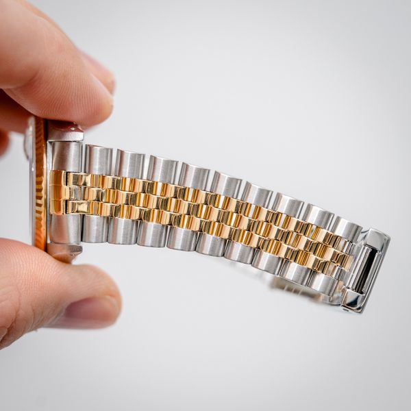 Rolex Datejust 36MM (16233) Steel & Yellow Gold - Jubilee Bracelet - White Index Dial - Watch & Box - (sw815)