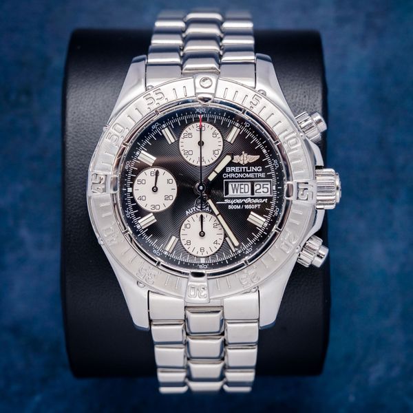 Breitling Superocean Chronograph II A13340 - 42MM Day Date - Watch Only - (sw1099)