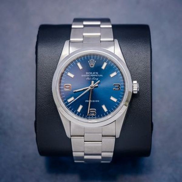Rolex Air King - Steel - Blue Dial - No Card