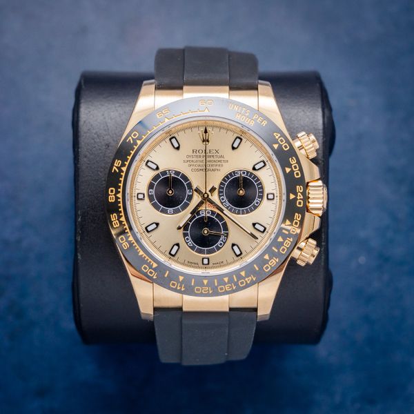- Rolex Oysterflex Daytona 40MM (116518ln) Yellow Gold -
