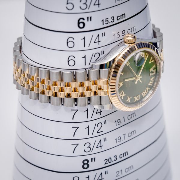 Rolex Datejust 31MM (278273) - Steel & Yellow Gold - Olive Green Diamond VI Dial - Jubilee Brac - 2020 Card+WT & Box