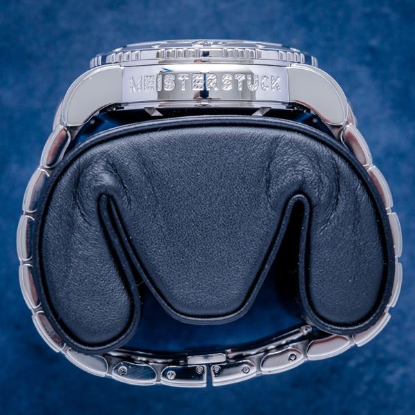 Montblanc 7034 200m Sport Chronograph Blue Dial 41MM Automatic Serial Pl390611 (sw840)