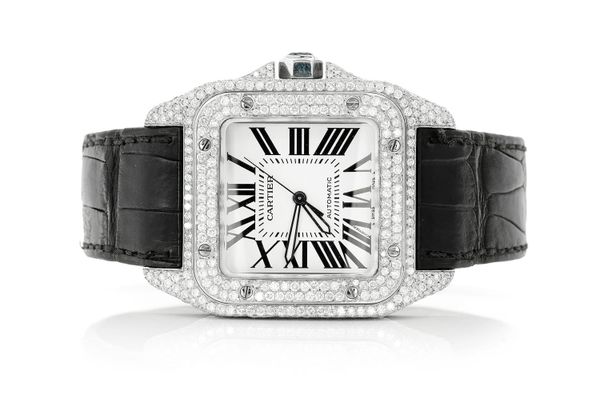 Cartier Santos De Cartier 40MM Steel 11.75ctw