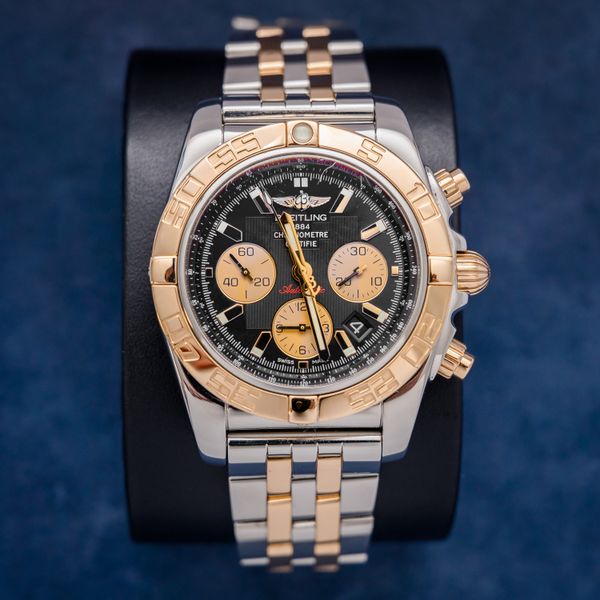 - Breitling Chronomat 44MM (cb1101) Steel & Rose Gold Chronomat - Watch & Papers?