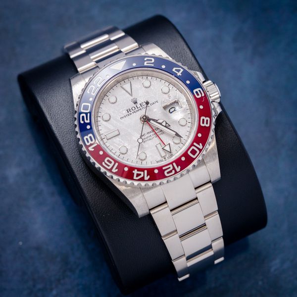 Rolex GMT-Master II 40MM (126719blro) "Pepsi"- Meteorite Dial - 2022 Card+WT & Box