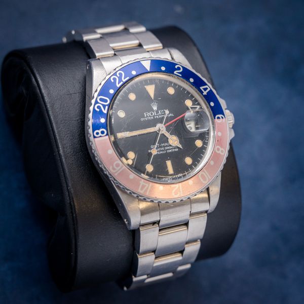 Rolex GMT-Master 40MM (16750) Faded Blue & Red "Pepsi" Bezel - 1984 Production - (sw568)