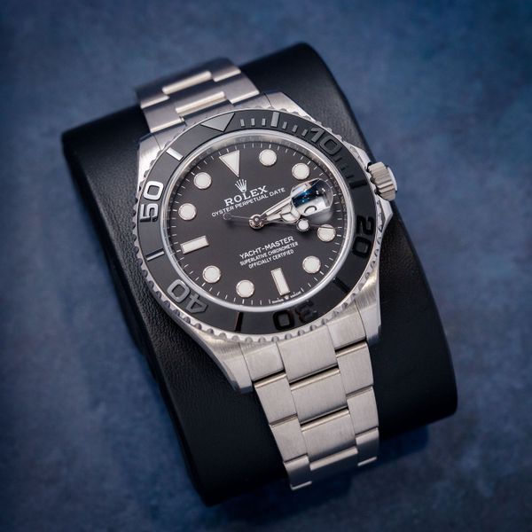Rolex Yacht-Master 42MM - (226627) - Titanium - Black Ceramic Bezel - Box & Papers