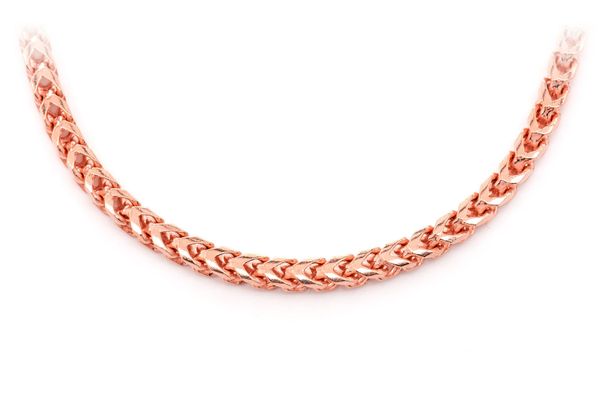 Icebox - 4MM Franco Chain 14k Solid Gold Chain
