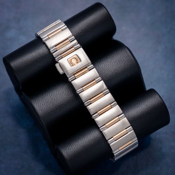 Omega Constellation Steel & Rose Gold - White Mop Diamond Dial - Watch, Box & Cards - (sw826)