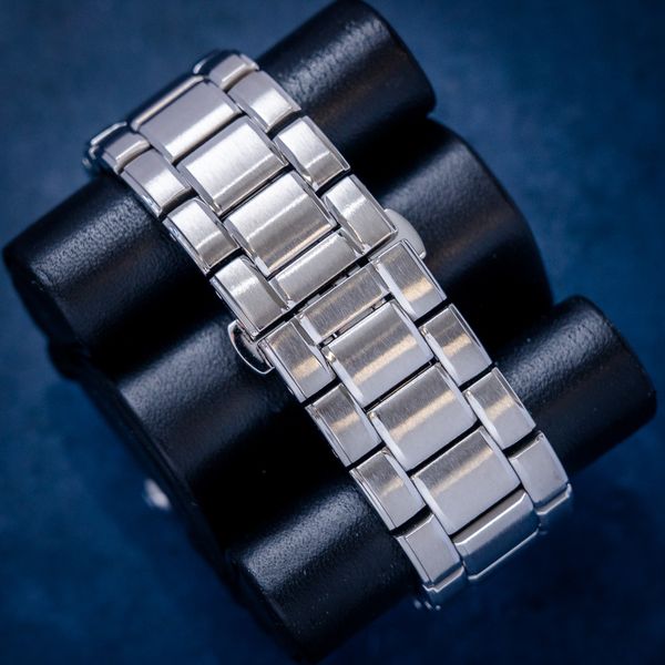 Montblanc 7034 200m Sport Chronograph Blue Dial 41MM Automatic Serial Pl390611 (sw840)